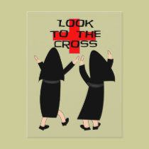 Nun Gifts "Look to the Cross" postcards