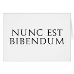 Nunc Est Bibendum cards