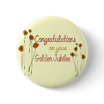 Nuns Golden Jubilee (50th Anniversary) Gifts Buttons