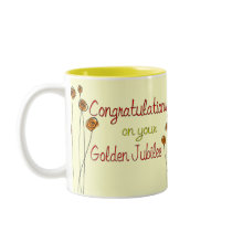 Nuns Golden Jubilee (50th Anniversary) Gifts Mugs