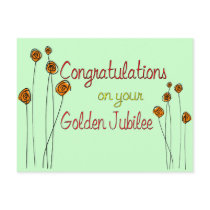 Nuns Golden Jubilee (50th Anniversary) Gifts Post Cards
