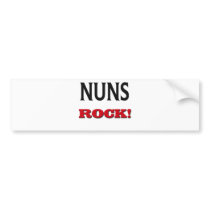Nuns Rock Bumper Sticker