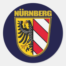 Nurnberg (Nuremberg) Round Stickers