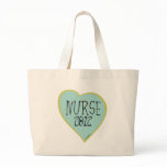 Nurse 2012 Heart Tote Bags
