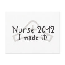 Nurse 2012 - I made it! Postcards