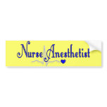 Nurse Anesthetist Gifts Bumper Sticker