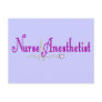 Nurse Anesthetist Gifts Post Card