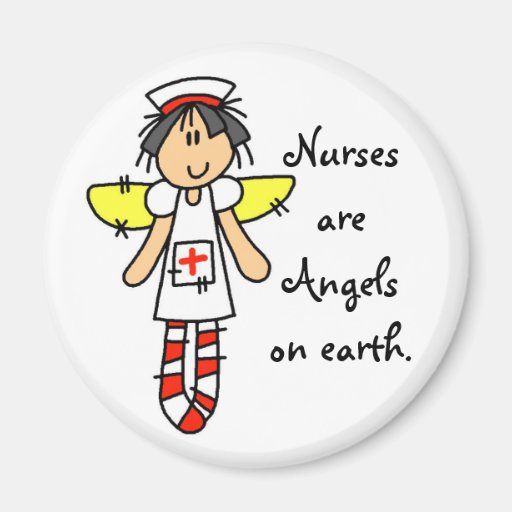 Nurse Angel Fridge Magnet