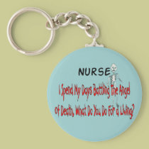 Nurse "Angel of Death"---Funny Gifts keychains