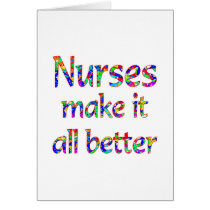 Nurse Appreciation Greeting Cards