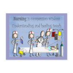 Nurse Art Gifts Post Card