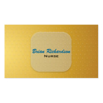 Nurse Bandaid Business Cards business cards