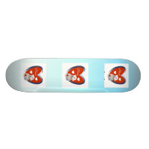 Nurse Bear With Heart T-shirts and Gifts Custom Skateboard