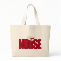 NURSE BIGRED with Cap Tote Bag