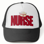 NURSE BIGRED with Cap Trucker Hat