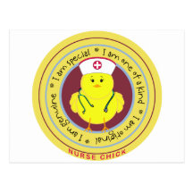 Nurse Chick Postcards