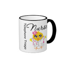 Nurse Chick v2 Telephone Triage Nurse Coffee Mugs