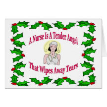 Nurse Christmas Card
