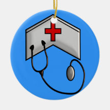 Nurse Christmas Ornament