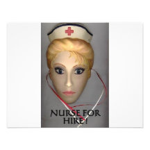 NURSE CUSTOM INVITATIONS