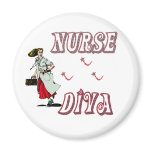 NURSE DIVA FRIDGE MAGNET