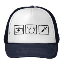 Nurse doctor mesh hat