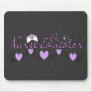 Nurse Educator Pink Hearts Design Mousepad