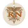 Nurse Fancy Copper RN Caduceus