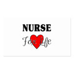 Nurse For Life business cards