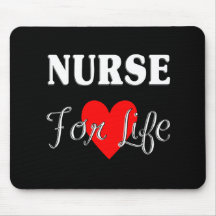 Nurse For Life Mousepad