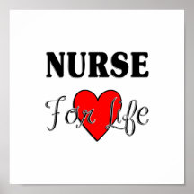 Nurse For Life Poster