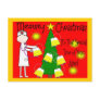Nurse Funny and Twisted Christmas Humor Post Card