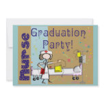 Nurse Graduation Party Invitations