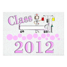 Nurse Graduation Party Invitations 2012