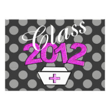 Nurse Graduation Party Invitations 2012