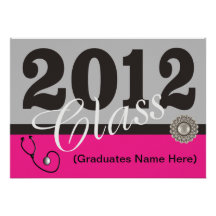Nurse Graduation Party Invitations 2012