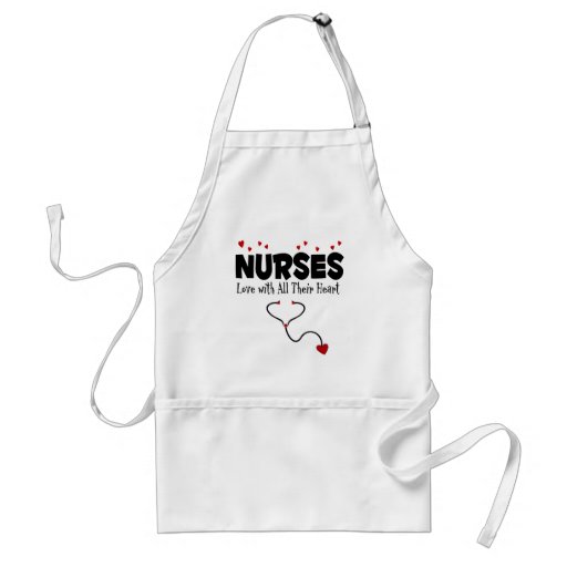 Nurse Heart Gift Aprons