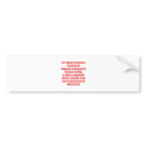 Nurse Humour ... Modelling Career bumper stickers