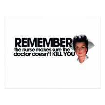 Nurse Humour Post Card