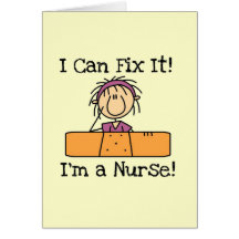 Nurse I Can Fix It T-shirts and Gifts Cards