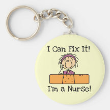 Nurse I Can Fix It T-shirts and Gifts Key Chains