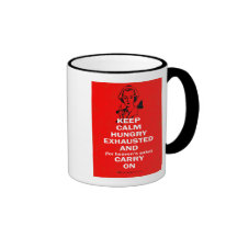 Nurse - Keep Calm and Carry On Coffee Mugs