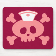 Nurse Lolly Mouse Pads
