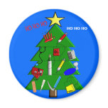 Nurse/Medical Staff Christmas Cards and Gifts magnets