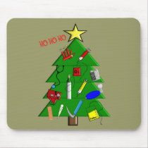 Nurse/Medical Staff Christmas Cards and Gifts Mousepads