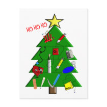 Nurse/Medical Staff Christmas Cards and Gifts Postcard