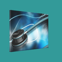 Nurse Medical Stethoscope canvas prints