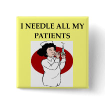 nurse nursing joke button