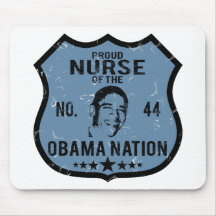 Nurse Obama Nation Mouse Pads