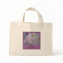 Nurse of the Year! gift Nursing Awards Flowers Canvas Bags